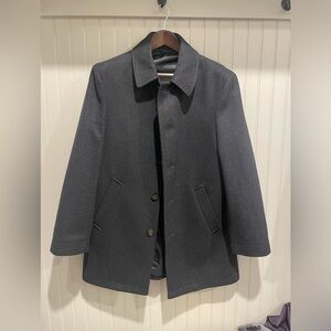 Lauren Ralph Lauren Charcoal Overcoat 38S